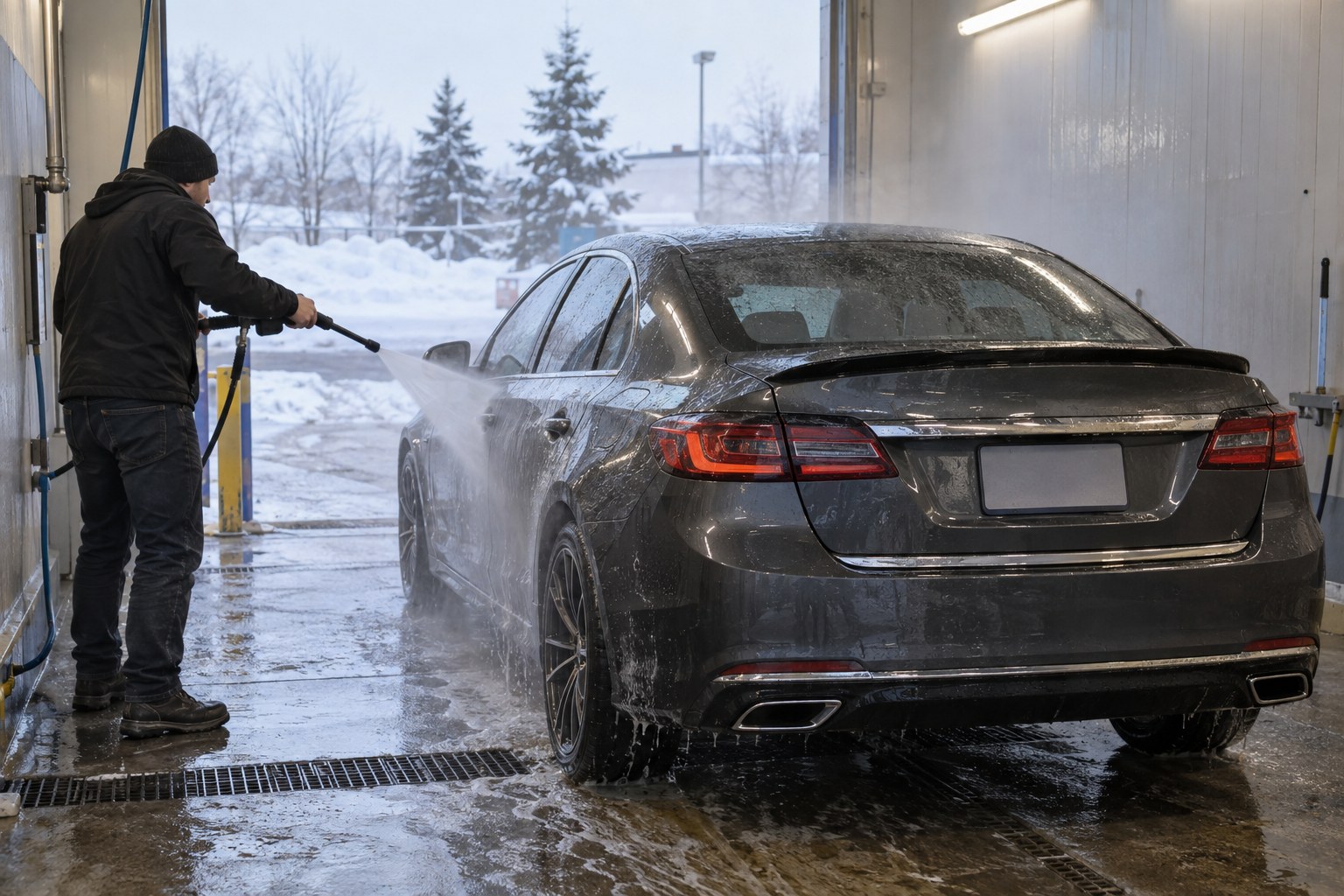 Auto wassen in de winter en tuning: bodykit, chroom, spoiler — wat mag wel/niet