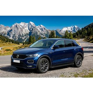 Side steps Fullmond Black (2 stuks, aluminium) Volkswagen T-Roc 2017–2025 foto 1