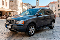 Volvo XC90 2002–2014 Side steps Fullmond Black (2 st., aluminium) foto 1