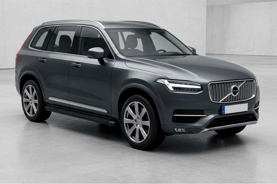 Volvo XC90 2015– Side steps Fullmond Black (2 st., aluminium) Image