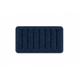 Velours hielpad (blauw) foto 3