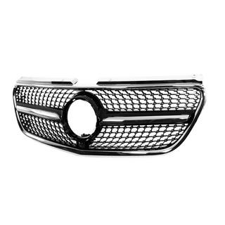 Voorgrille Diamond Black (2014-2023 voor Vito W447) foto 2