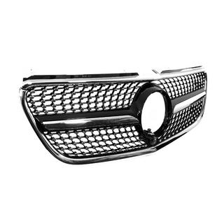 Voorgrille Diamond Black (2014-2023 voor Vito W447) foto 3
