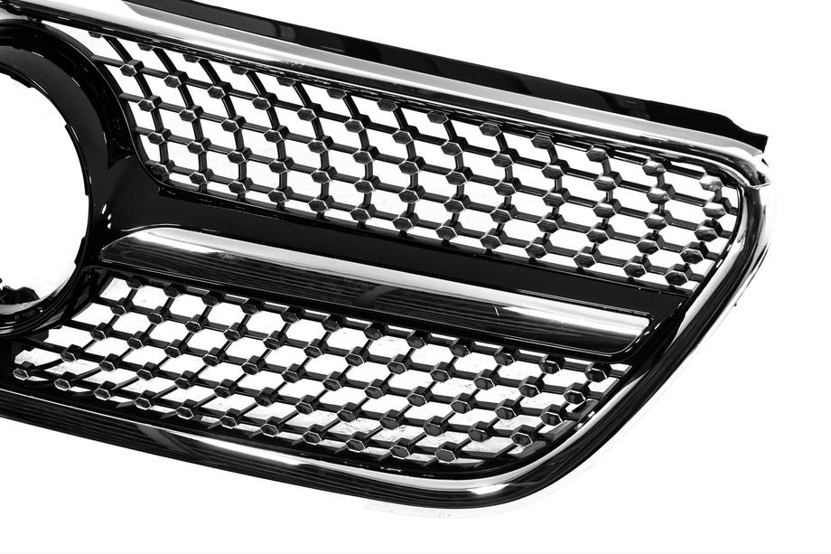 Mercedes Vito/V-klasse W447 2014– Voorgrille Diamond Black (2014-2023 voor Vito W447) Foto 4
