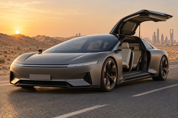 Ceer Exobot: Saudi-Arabië toont zijn eerste EV’s – sedan en SUV met 850 pk Foto 2