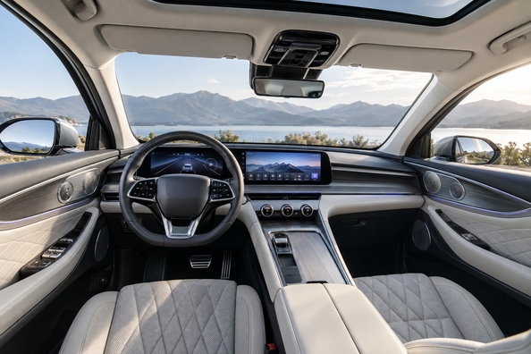 Omoda 9 SHS: Chery plug-in hybride met 443 pk en 1.100 km actieradius
