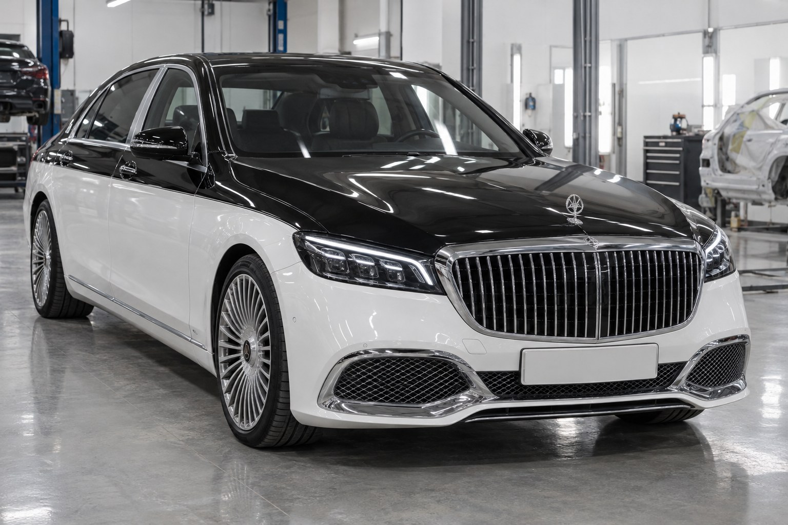 Mercedes S-Class W221 in W222- of W223-stijl: facelift twee generaties later – inclusief Maybach en S63