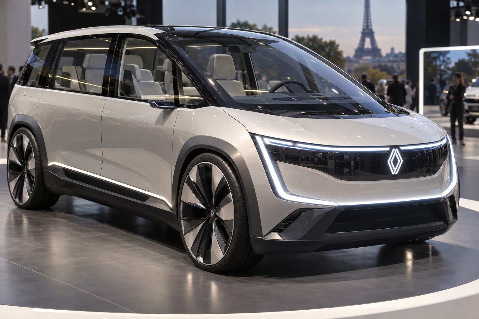 Renault E-Space Concept: elektrische MPV als eerbetoon aan Espace 1984 – getoond in Parijs
