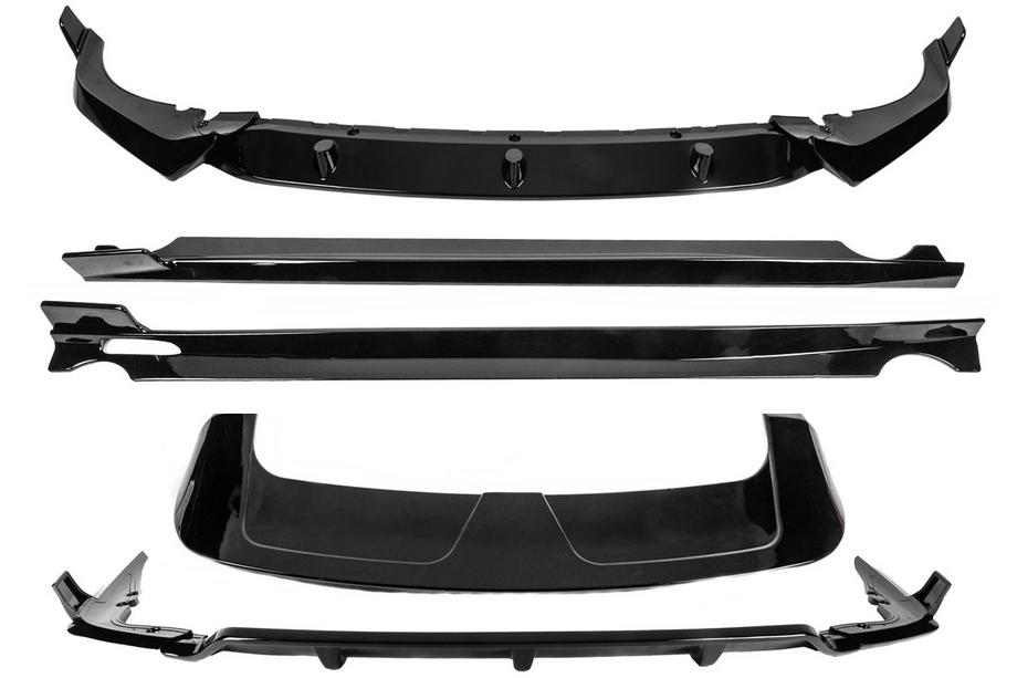 BMW X7 G07 2019– Bodykit set Warrior Black V2 (voor M-Sport 2018-2022) Foto 1