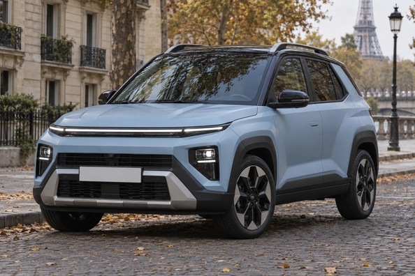 Nieuwe Hyundai Bayon van de 2e generatie: Parijs, afmetingen, 1.6-hybride, interieur Foto 2