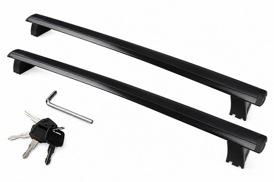 Jeep Grand Cherokee WK2 2010–2021 Dakdrager dwarsbalken voor geïntegreerde dakrails OEM V2 (2 stuks) Foto 1