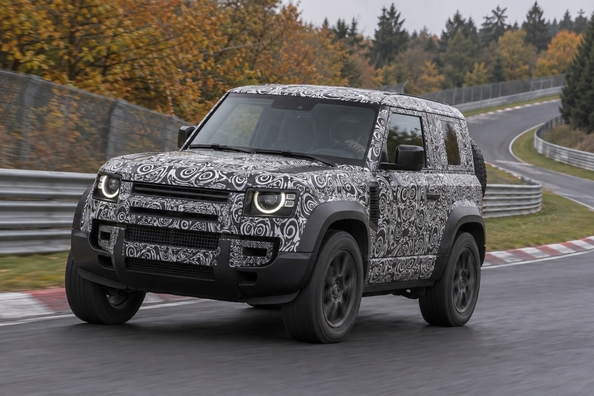 Land Rover Defender Sport: kleinere Defender op de Nürburgring — wat we weten vóór de première in 2027 Foto 1
