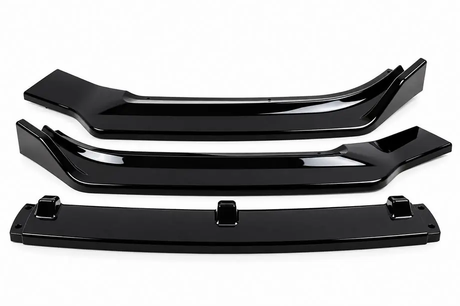 Audi A4 B9 2015–2024 Frontbumper lip (voor S-Line 2015-2019, ABS) Foto 1