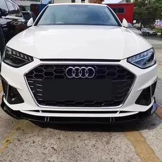 Voorbumper lip spoiler (voor S-Line 2019-2024, ABS) foto 2