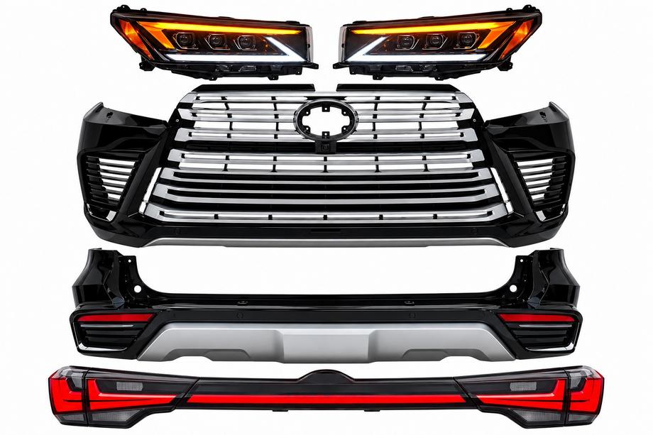 Toyota Highlander 2013–2019 LX600-Style bodykit set Foto 2