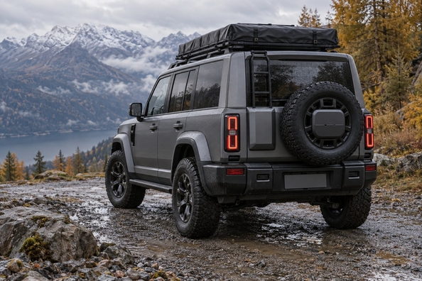 iCaur V27: ‘hoekige’ SUV van Chery-submerk komt naar Europa – rivaal van Jaecoo 7 Foto 1