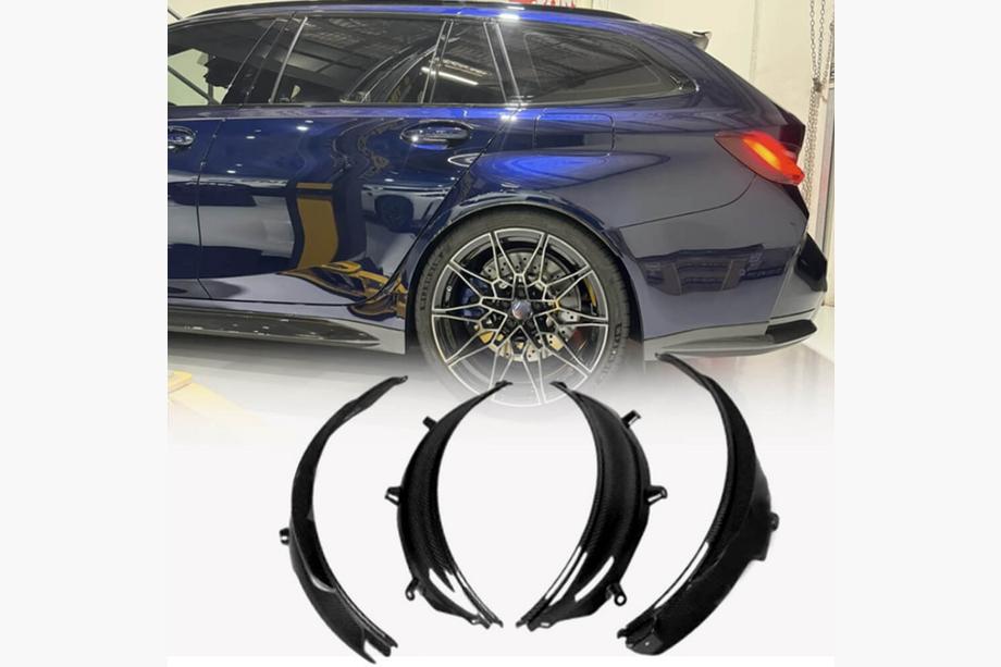 BMW 3 Serie G20/G21 2018– Wielkastverbreders (voor G80/G81, carbon) Foto 1