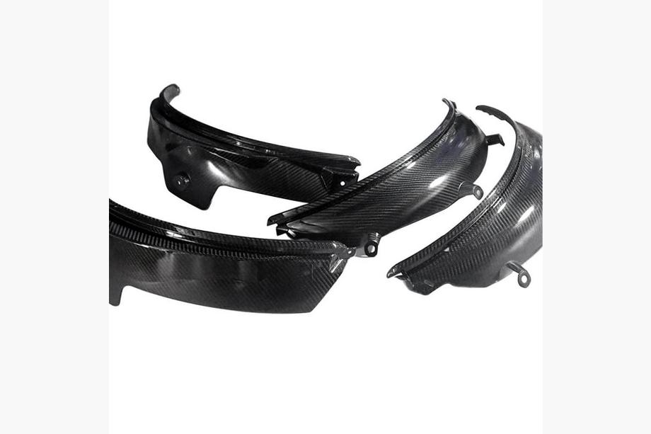 BMW 3 Serie G20/G21 2018– Wielkastverbreders (voor G80/G81, carbon) Foto 6