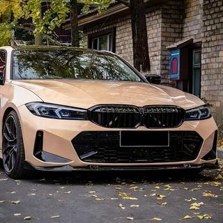 Voorbumper lipspoiler Lip V5 (voor M-Sport 2022+, carbon) BMW 3 Serie G20/G21 2018– foto 1