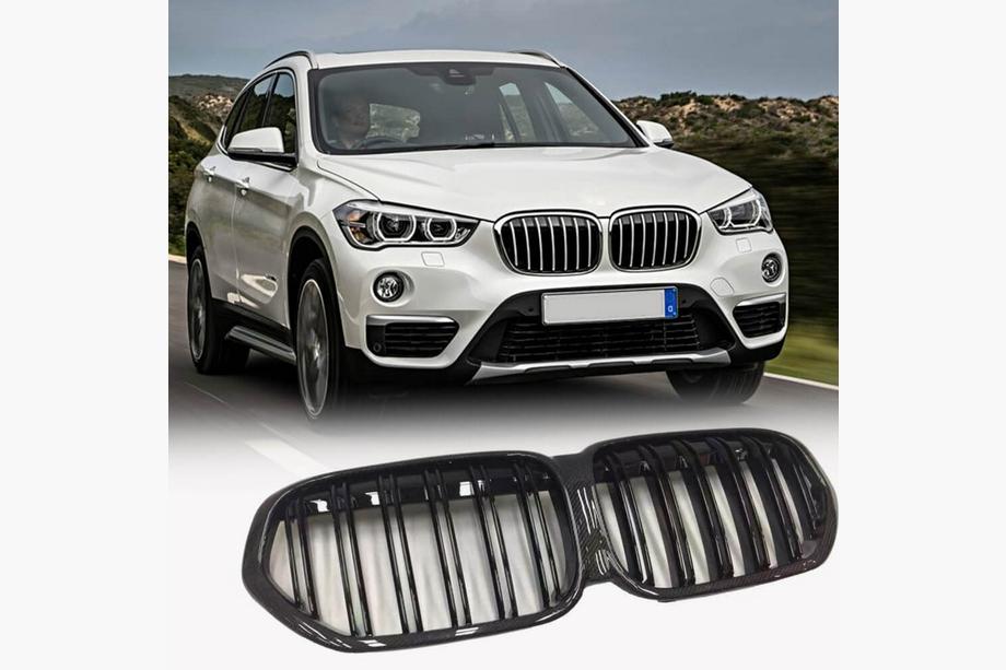 BMW X1 F48 2015–2022 M-Look niergrilles (2019-2022, carbon) Foto 1