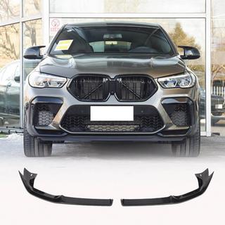 Front bumper lip extensions Flap (voor F96 2018-2022, Carbon) BMW X6 G06 2019–2027 foto 1