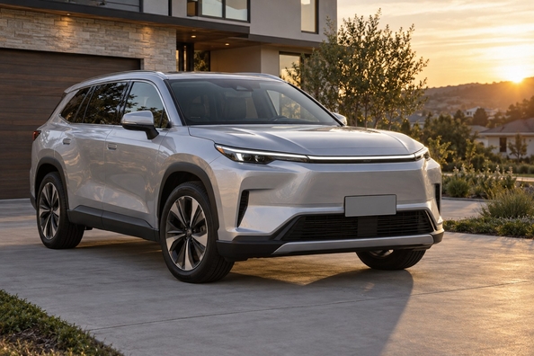 Elektrische Toyota Highlander: actieradius, accu’s en verkoopstart Foto 2