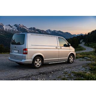 Duru zijtreden (set van 2, aluminium) Volkswagen T5 Multivan 2003–2010 foto 2