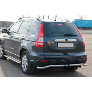 Achterbeschermbeugel AK008 (RVS) Honda CR-V 2007–2011 foto 2