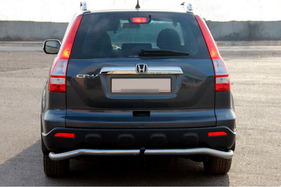 Honda CR-V 2007–2011 Achterbeschermbeugel AK008 (RVS) Image