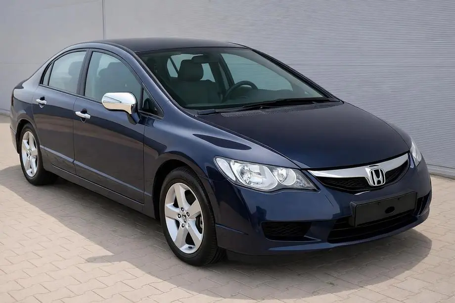 Honda Civic Sedan VIII 2006–2011 Spiegelkappen (2 stuks, ABS) Foto 1