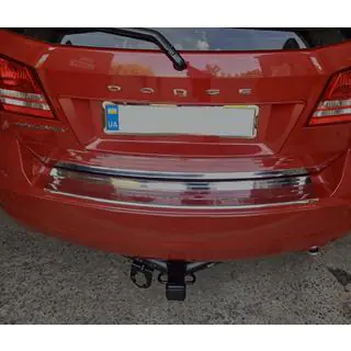 RVS sierlijst voor achterbumper Carmos (RVS) foto 1