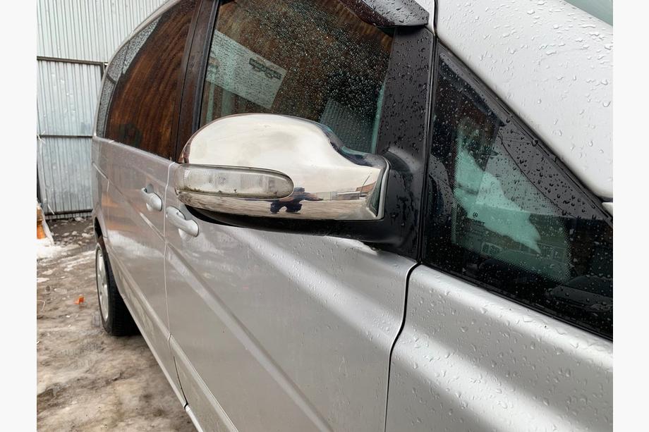 Mercedes Viano 2004–2014 RVS spiegelkappen (2004-2010, Viano, 2 stuks) Foto 2