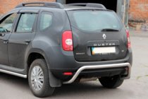 Renault Duster 2008–2017 RVS achterbeschermbeugel foto 3