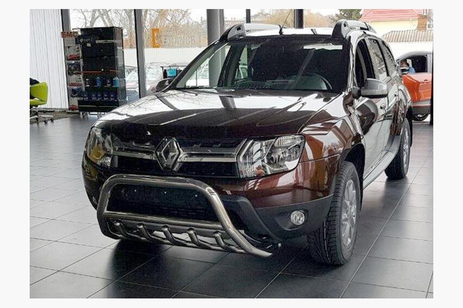 Dacia Duster 2008–2018 Bullbar zonder opschrift WT003 (RVS) Foto 7