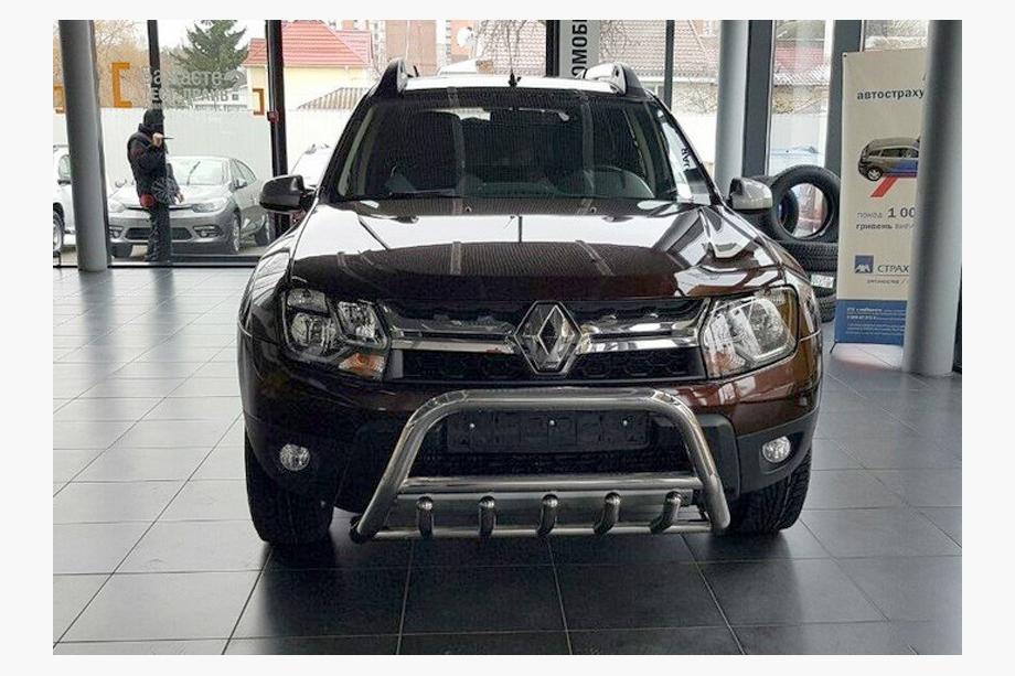 Dacia Duster 2008–2018 Bullbar zonder opschrift WT003 (RVS) Foto 8