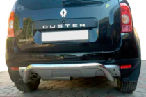 Dacia Duster 2008–2018 RVS achterbeschermbeugel foto 4