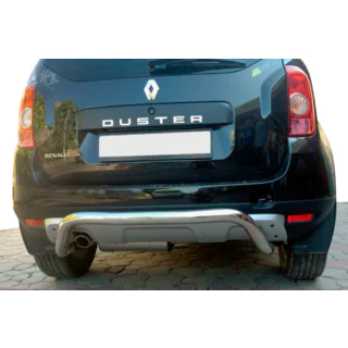RVS achterbeschermbeugel Dacia Duster 2008–2018 foto 4