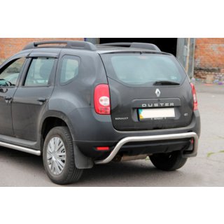 RVS achterbeschermbeugel Dacia Duster 2008–2018 foto 3
