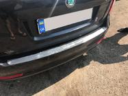 Skoda Octavia II A5 2010–2013 Nataniko RVS achterbumper beschermlijst foto 3