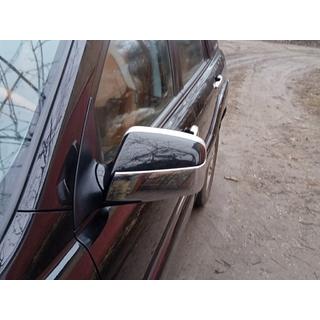 Spiegelomlijsting en bovenkap (kunststof) Kia Sportage 2004–2010 foto 1