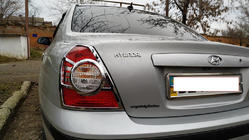 Hyundai Elantra (XD) 2000–2011 Achterlichtcovers (2 stuks, kunststof) foto 4