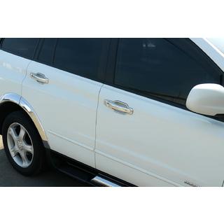 Chroom omlijsting rond deurgrepen (4-delig, kunststof) SsangYong Kyron 2005–2014 foto 3