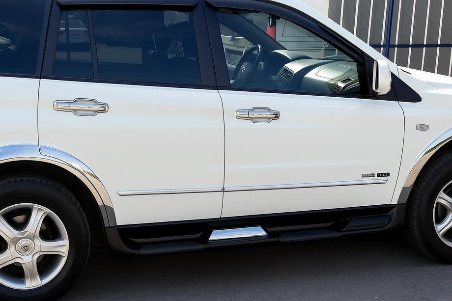 SsangYong Kyron 2005–2014 Chroom omlijsting rond deurgrepen (4-delig, kunststof) Image