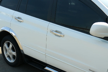 Ssang Yong Rodius Chroom omlijsting rond deurgrepen (4-delig, kunststof) foto 3