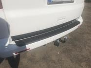 Volkswagen T5 Multivan 2003–2010 Achterbumperbeschermer met opstaande rand (ABS-kunststof) Mat foto 4