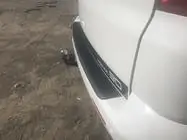 Volkswagen T5 Caravelle 2004–2010 Achterbumperbeschermer met opstaande rand (ABS-kunststof) foto 4