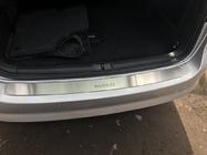 Volkswagen Passat B7 2012–2015 Nataniko RVS achterbumper beschermlijst foto 4