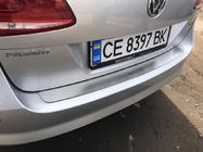 Volkswagen Passat B7 2012–2015 Nataniko RVS achterbumper beschermlijst foto 5