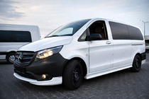 Mercedes Vito/V-klasse W447 2014– Tuning lipspoiler voor voorbumper (spuitklaar) foto 2