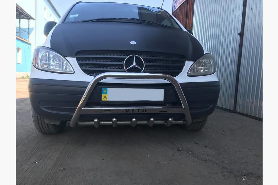 Mercedes Vito W639 2004–2014 Bullbar 60 mm (RVS) zonder opschrift, 2010-2015, 60 mm Foto 2
